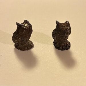 Vintage Spoontique Pewter Owl